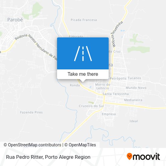 Rua Pedro Ritter map