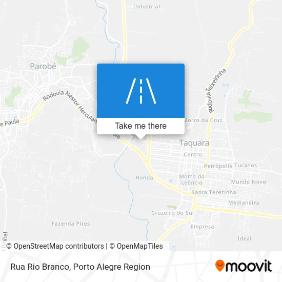 Rua Rio Branco map