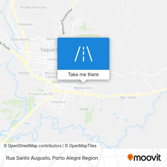 Rua Santo Augusto map
