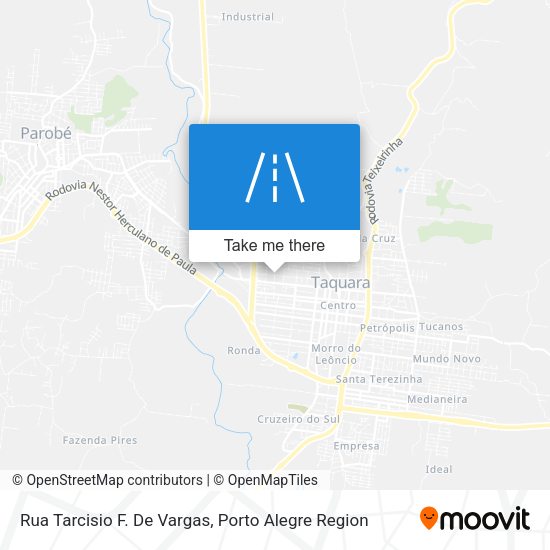 Rua Tarcisio F. De Vargas map