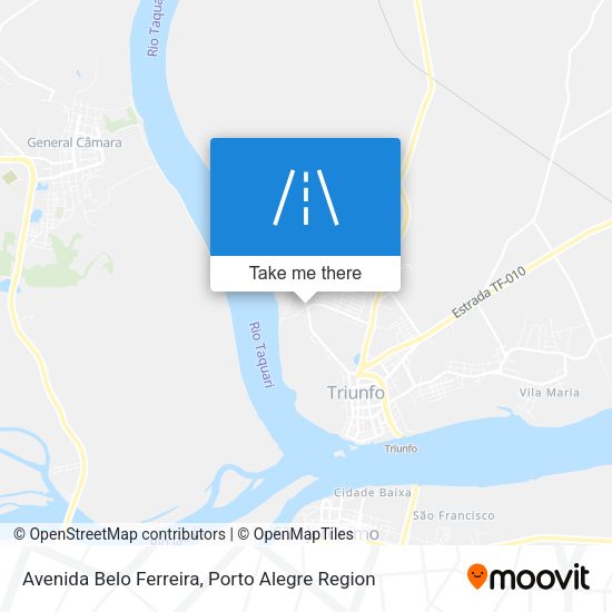 Avenida Belo Ferreira map