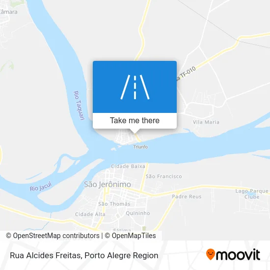 Rua Alcides Freitas map