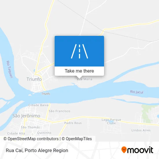 Rua Caí map