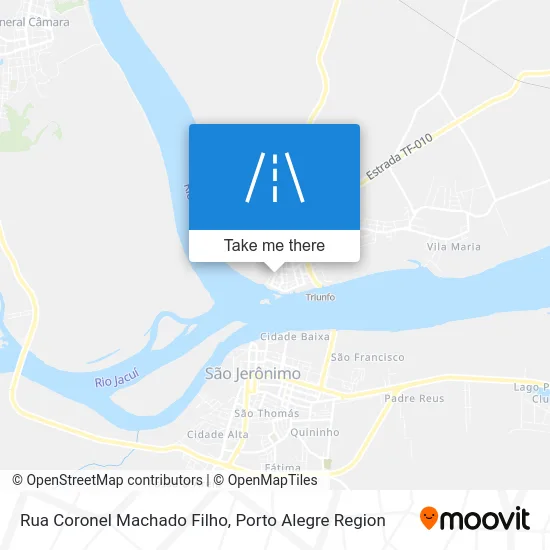 Rua Coronel Machado Filho map