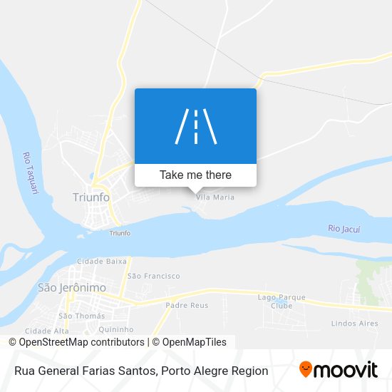 Rua General Farias Santos map