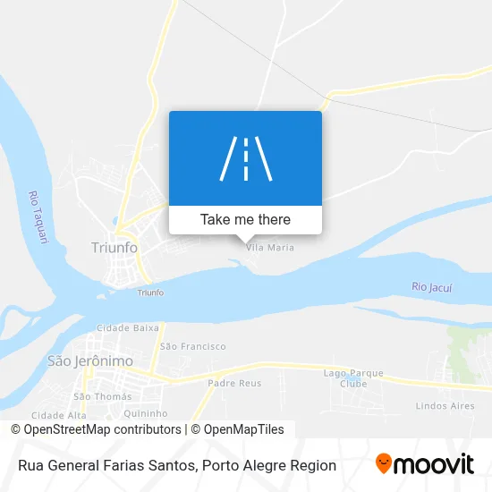 Rua General Farias Santos map