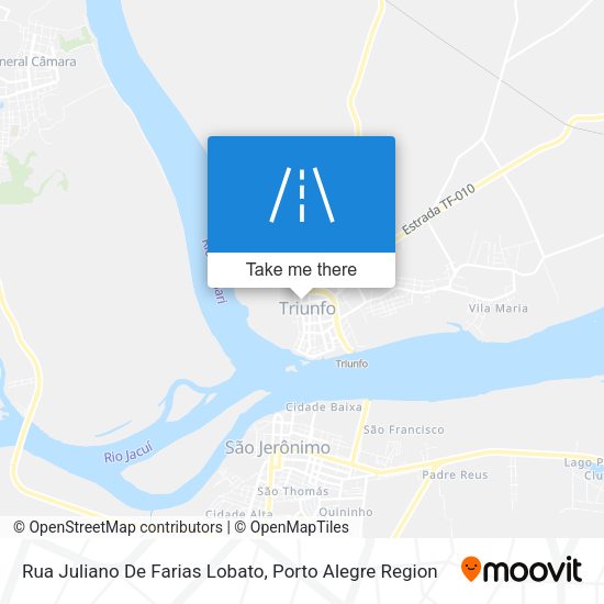 Rua Juliano De Farias Lobato map
