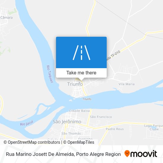 Rua Marino Josett De Almeida map