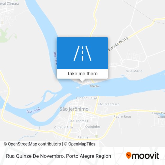 Rua Quinze De Novembro map