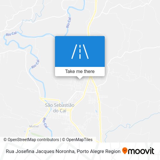 Rua Josefina Jacques Noronha map