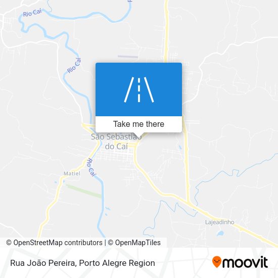 Rua João Pereira map