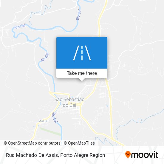 Rua Machado De Assis map