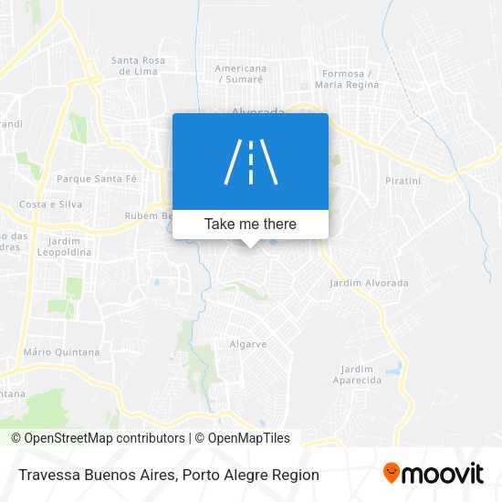 Travessa Buenos Aires map