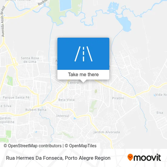 Rua Hermes Da Fonseca map