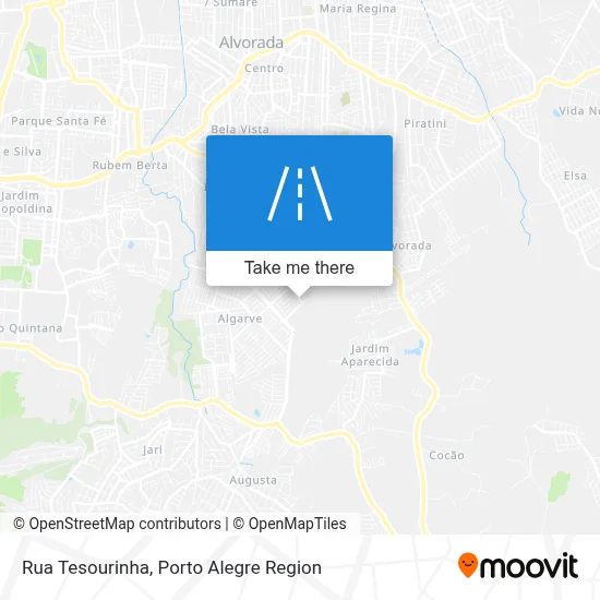 Rua Tesourinha map