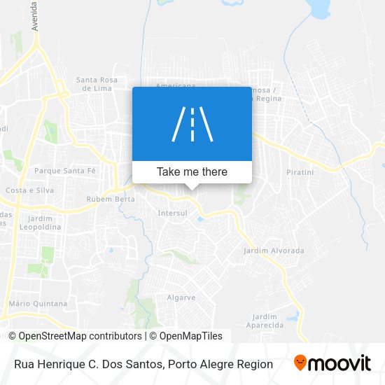 Rua Henrique C. Dos Santos map