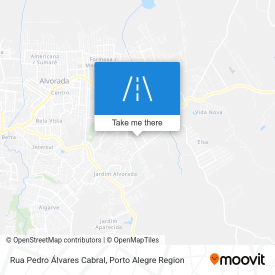 Rua Pedro Álvares Cabral map