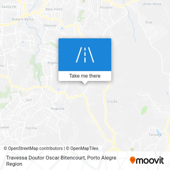 Travessa Doutor Oscar Bitencourt map