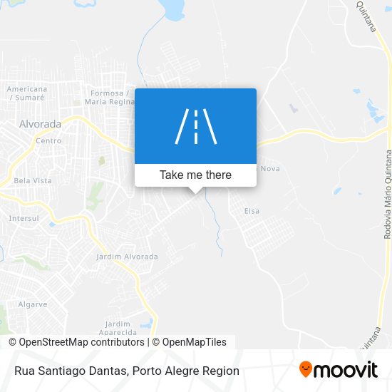 Rua Santiago Dantas map