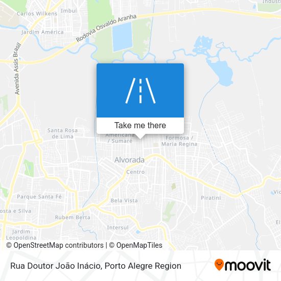 Rua Doutor João Inácio map