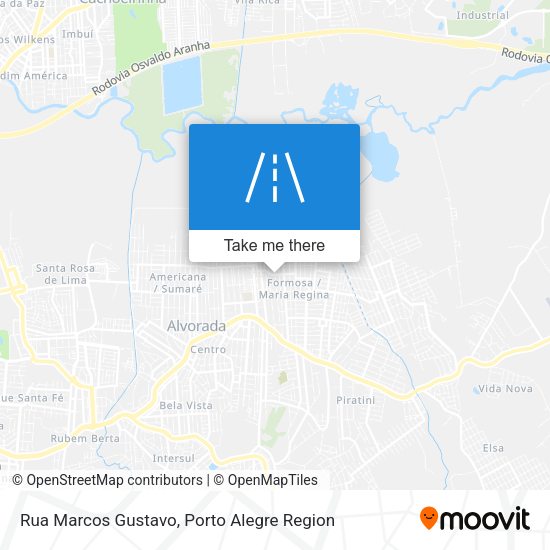 Rua Marcos Gustavo map