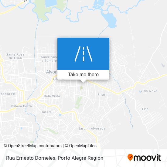 Rua Ernesto Dorneles map