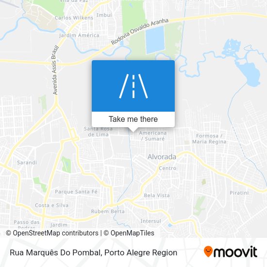 Rua Marquês Do Pombal map