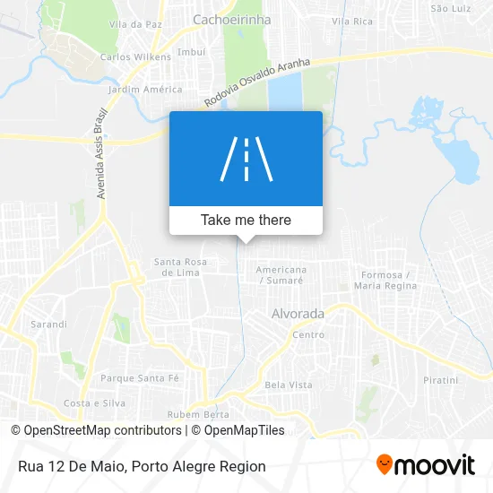 Rua 12 De Maio map