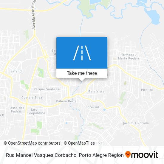 Rua Manoel Vasques Corbacho map