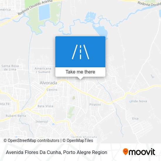 Avenida Flores Da Cunha map