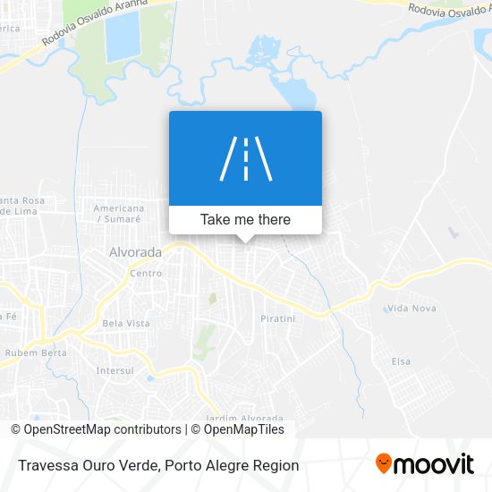Travessa Ouro Verde map