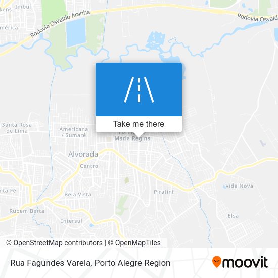 Rua Fagundes Varela map