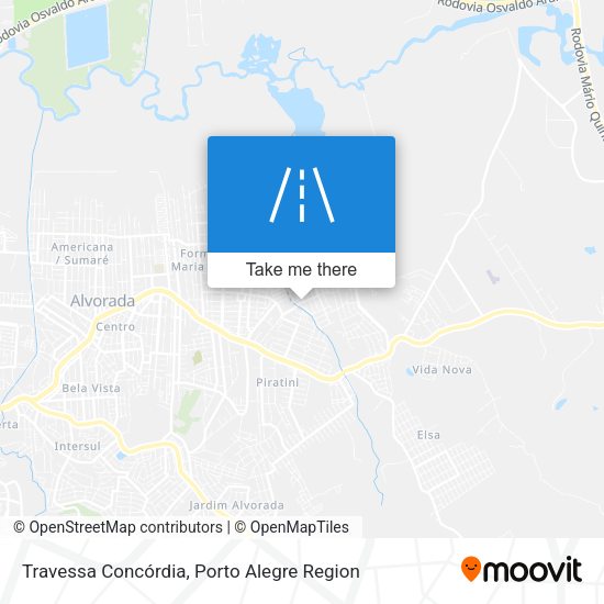 Travessa Concórdia map