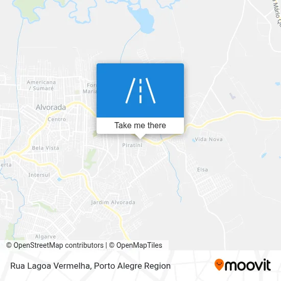Rua Lagoa Vermelha map
