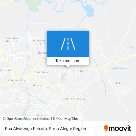 Rua Alvarenga Peixoto map
