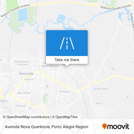 Avenida Nova Querência map