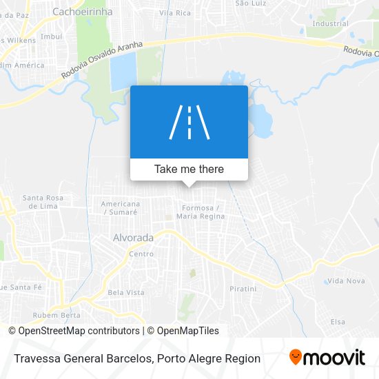 Travessa General Barcelos map