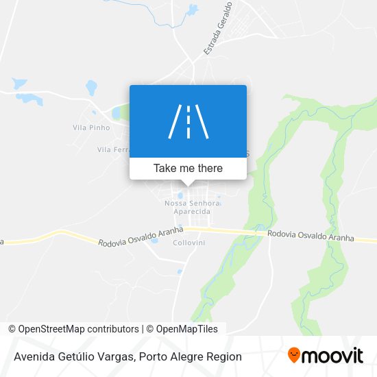 Avenida Getúlio Vargas map