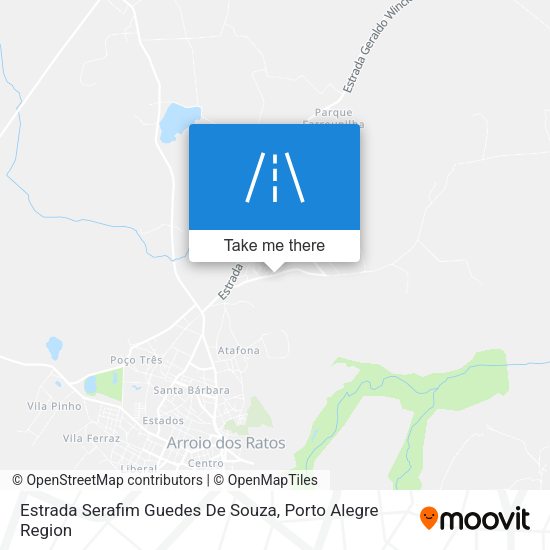 Estrada Serafim Guedes De Souza map