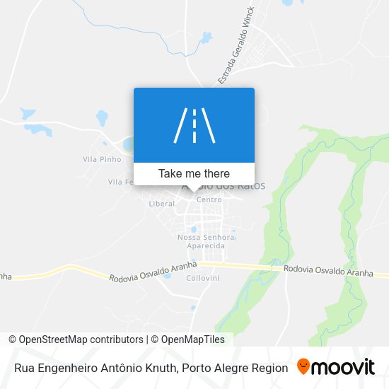 Rua Engenheiro Antônio Knuth map
