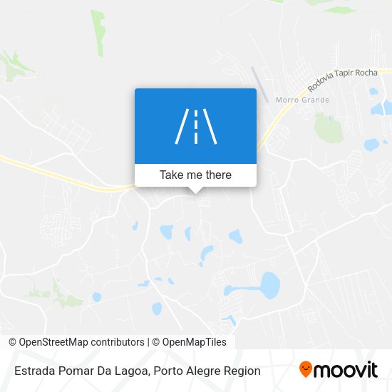 Estrada Pomar Da Lagoa map