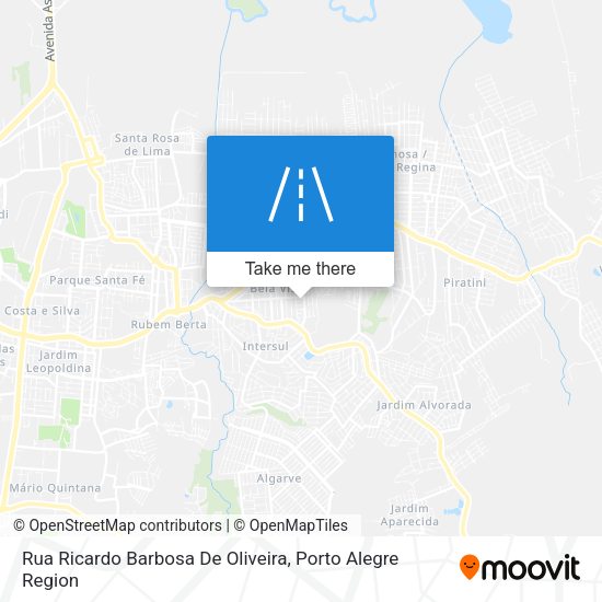 Rua Ricardo Barbosa De Oliveira map