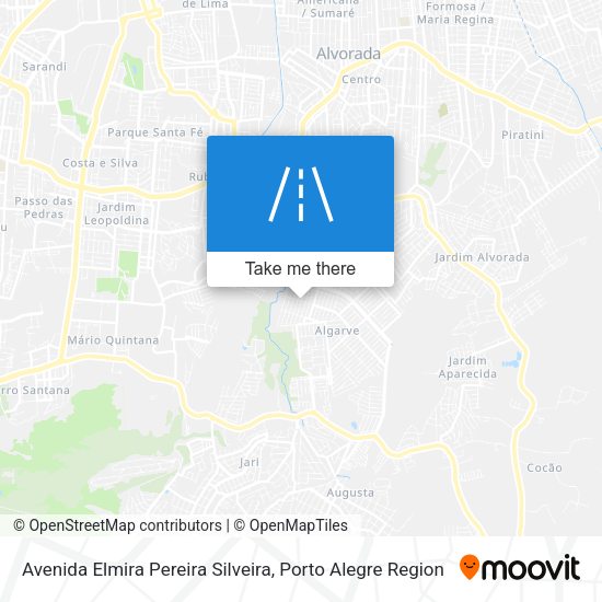 Avenida Elmira Pereira Silveira map