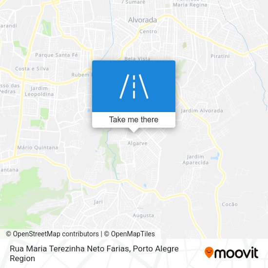 Rua Maria Terezinha Neto Farias map