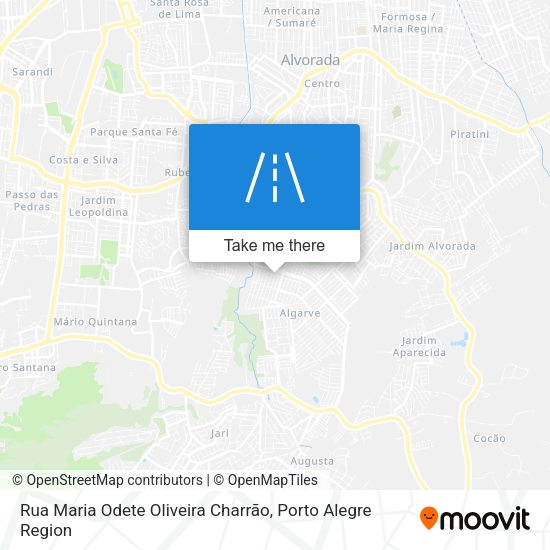 Rua Maria Odete Oliveira Charrão map