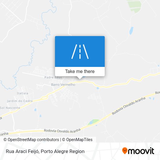 Rua Araci Feijó map