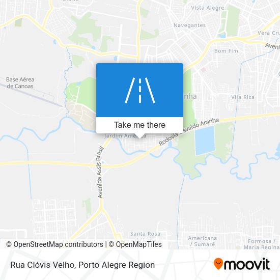 Rua Clóvis Velho map
