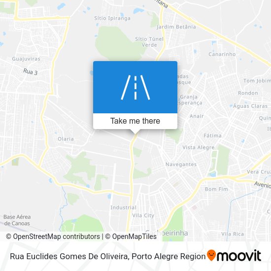 Rua Euclides Gomes De Oliveira map