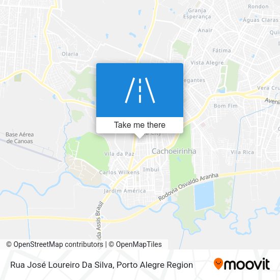 Rua José Loureiro Da Silva map