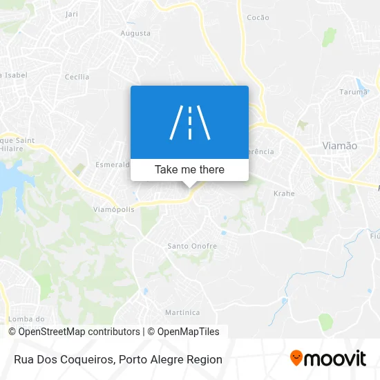 Rua Dos Coqueiros map